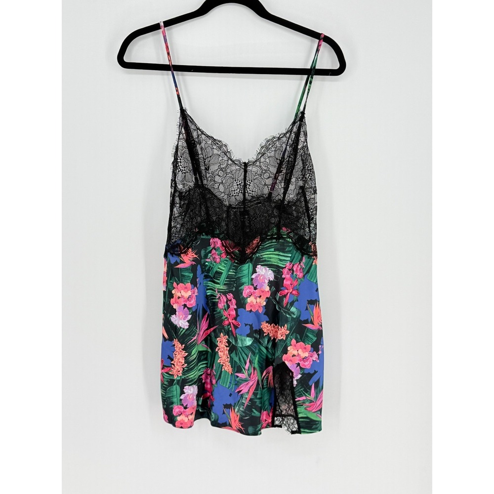 Victoria Secret Sheer Lace Slip Dress Whimsigoth Dark Fairy Romantic Witc Size S